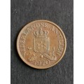 Nederlands Antillen 2 1/2 Cents 1970 - as per photograph