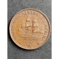 Union 1/2 Penny 1936 (nice condition) - as per photograph
