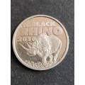 Coin World Token the Black Rhino 2010 - as per photograph