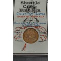 Shuttle Crew Emblem Collection Series Limited One Million each Sold Bronze - as per photograph