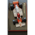 Paul`s Model Art Mini Champs McLaren MP 4/2B Tag Turbo 1985 N. Lauda 1:43 no. 21 -as per photograph