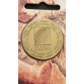 Rugby World Cup 1995 Bronze Medallion (in original folder) - as per photograph