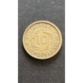 Deutsches Reich 10 Pfennig 1925 - as per photograph