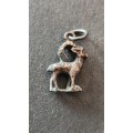 Vintage Sterling Silver Ram Charm 1.8g - as per photograph