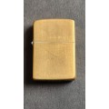 Vintage Solid Brass Zippo Lighter 1932-1984 - as per photograph