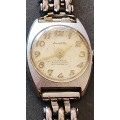 Vintage Ladies Jewelette 21 Jewels Shock Proof Antimagnectic Wrist Watch (not working) as per photo
