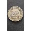 East Africa One Shilling 1950  .250 Silver - as per photograph