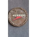 Speedo Fastwater Meet Base Metal Medallion - as per photograph