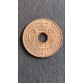 East Africa 5 Cents 1963 UNC - as per photograph