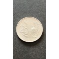 Republic 20 Cents 1967 Afrikaans Proof - as per photograph
