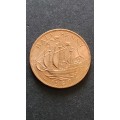 UK 1/2 Penny 1967 BU - as per photograph