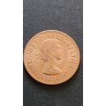 UK One Penny 1966 BU - as per photograph