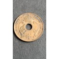 East Africa 10 Cents 1943 - as per photograph
