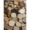 Mixed lot of World Coins 2 kg - as per photograph