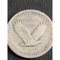 USA Standing Liberty Quarter Dollar 1926 - as per photograph