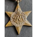 World War II Italy Star issued to M Kelly no. 230402 - as per photograph