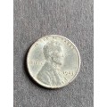 USA Steel One Cent 1943 - as per photograph