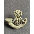 Kings Shropshire Light Infantry Regiment Badge WW1 - as per photograph