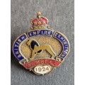 British Empire Exhibition Wembley 1924 Pin Badge- as per photograph