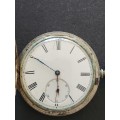 Vintage Men`s Pocket Watch (not working) 40mm x 40mm - as per photograph