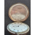 Vintage Men`s Pocket Watch (not working) 40mm x 40mm - as per photograph