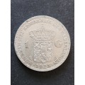 Nederlands One Gulden 1923  .720 Silver - as per photograph