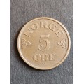 Denmark 5 Ore 1956 - as per photograph