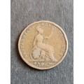 George IV Farthing 1826 - as per photograph