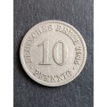 Deutsches Reich 10 Pfennig 1914 - as per photograph