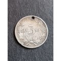 ZAR Threepence 1893 (Filler coin) - as per photograph