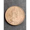 Cyprus 5 Mils 1955 - as per photograph