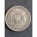 Republica Portuguesa Mozambique 5 Escudos 1935 Silver - as per photograph