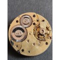 Vintage Pocket Watch Movement (not working) ideal for spares - as per photograph