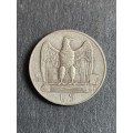 Italy 5 Lire 1930 - as per photograph