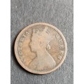 India One Quarter Anna 1876 - as per photograph