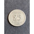 Sweden 25 Ore 1953 - as per photograph