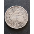 India One Rupee 1862 Silver - as per photograph