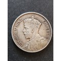 Southern Rhodesia 1 Shilling 1935 Silver - as per photograph