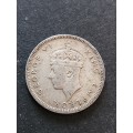 Southern Rhodesia Sixpence 1942 Silver - as per photograph