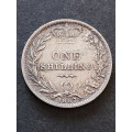 Queen Victoria Younghead One Shilling 1887 Silver- as per photograph