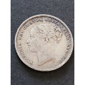 Queen Victoria Younghead One Shilling 1887 Silver- as per photograph