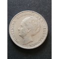 Nederlands One Gulden 1930  .720 Silver - as per photograph