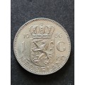 Nederlands One Gulden 1956 Silver - as per photograph