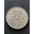 Nederlands One Gulden 1954 Silver - as per photograph