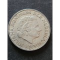 Nederlands One Gulden 1954 Silver - as per photograph