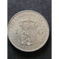 Nederlands One Gulden 1939 Silver - as per photograph