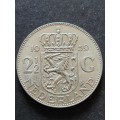 Nederlands 2 1/2 Gulden 1959 Silver .720 - as per photograph