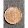 Union Farthing 1955 (nice condition) - as per photograph