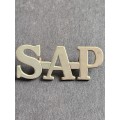 SAP Shoulder Title- as per photograph