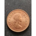 Union 1/2 Penny 1960 UNC - as per photograph